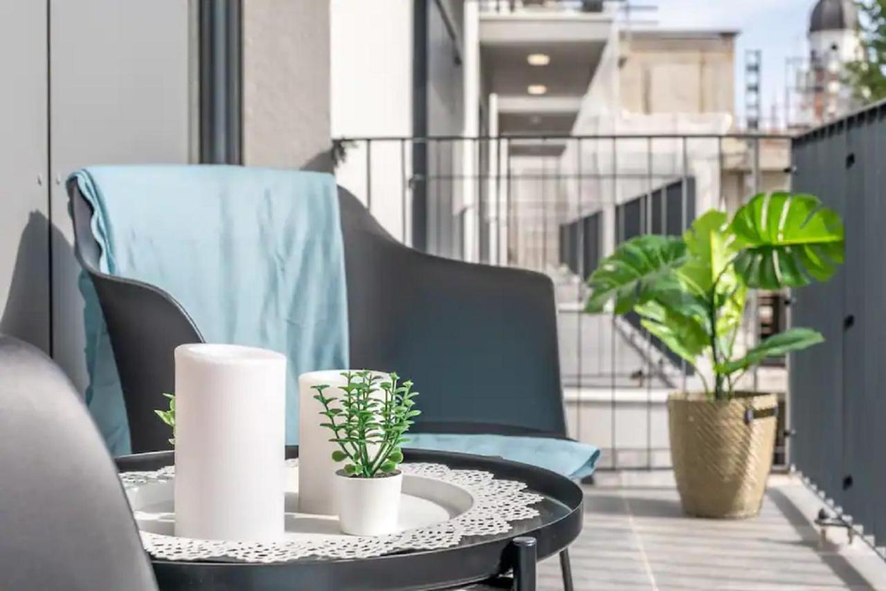Brand New Modern Apartment-2 Rooms-Balcony-Garage Budapeste Exterior foto