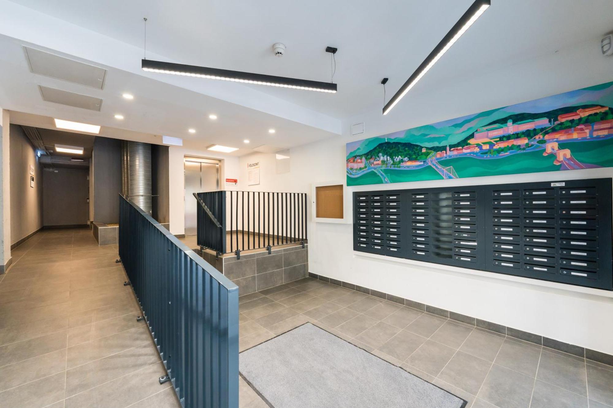 Brand New Modern Apartment-2 Rooms-Balcony-Garage Budapeste Exterior foto