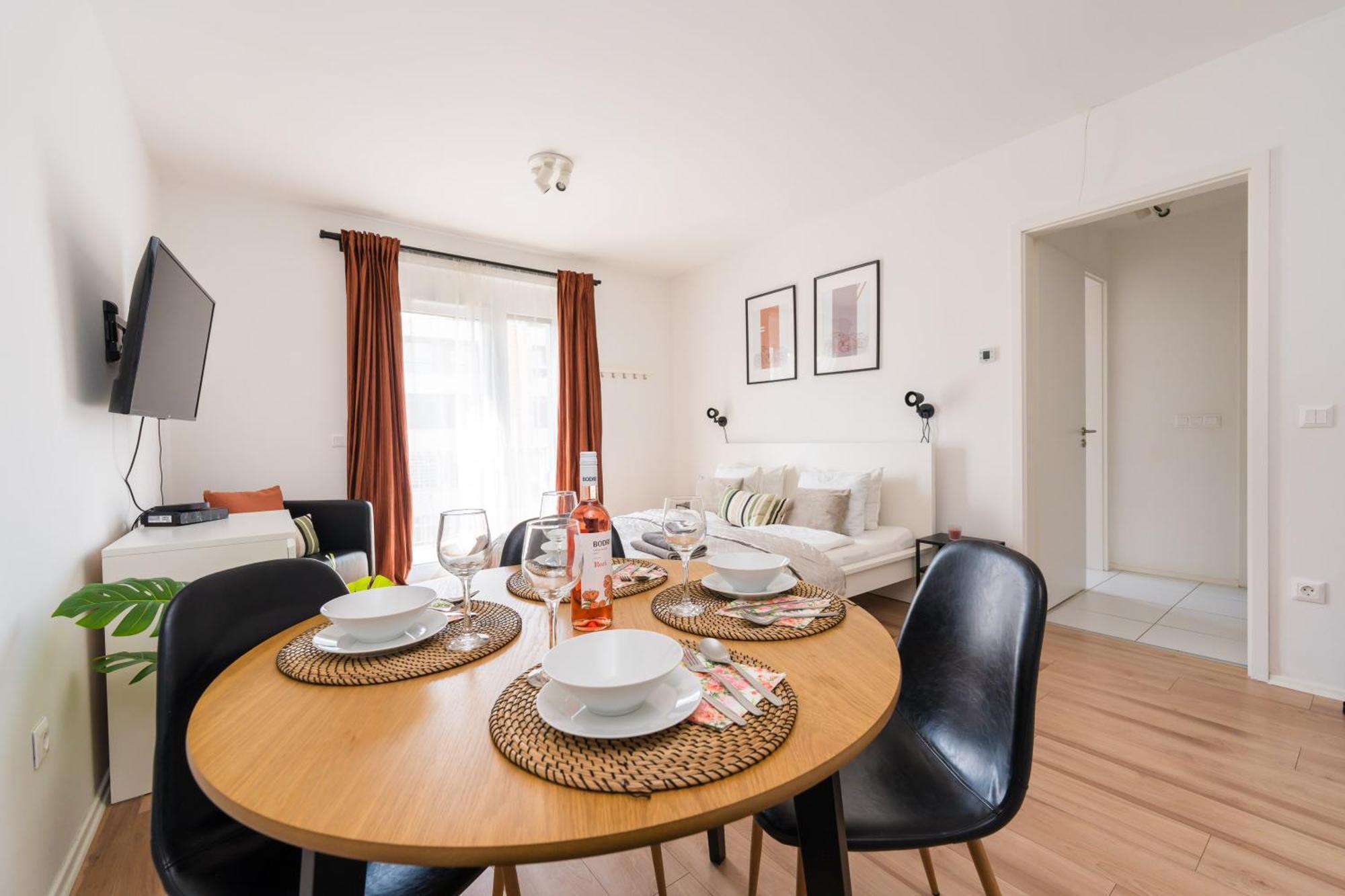 Brand New Modern Apartment-2 Rooms-Balcony-Garage Budapeste Exterior foto