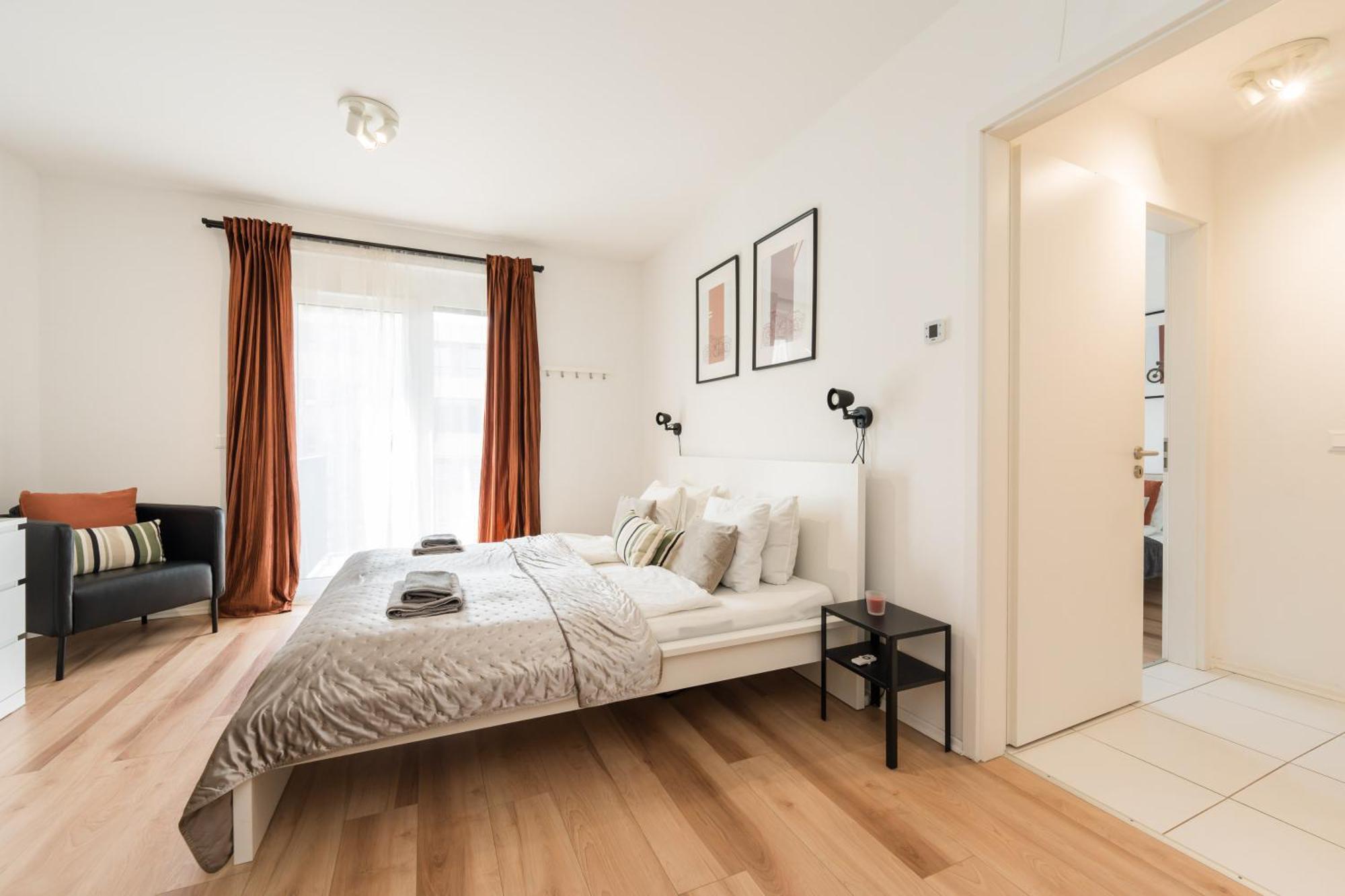 Brand New Modern Apartment-2 Rooms-Balcony-Garage Budapeste Exterior foto