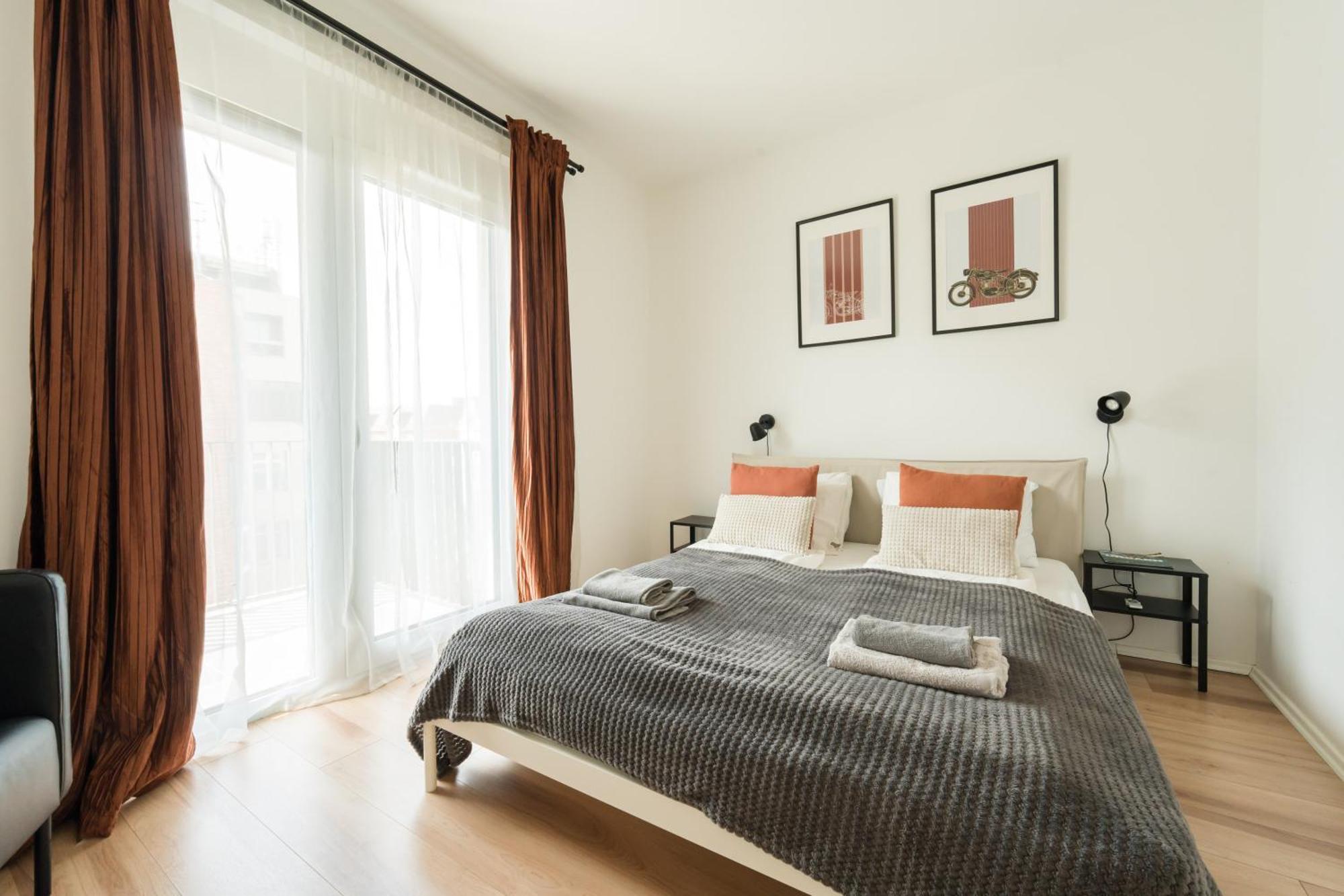 Brand New Modern Apartment-2 Rooms-Balcony-Garage Budapeste Exterior foto