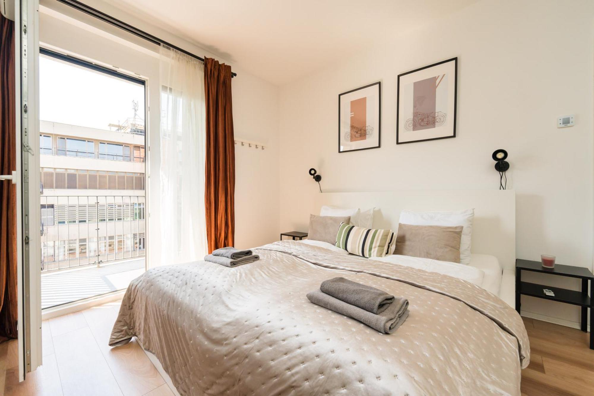 Brand New Modern Apartment-2 Rooms-Balcony-Garage Budapeste Exterior foto