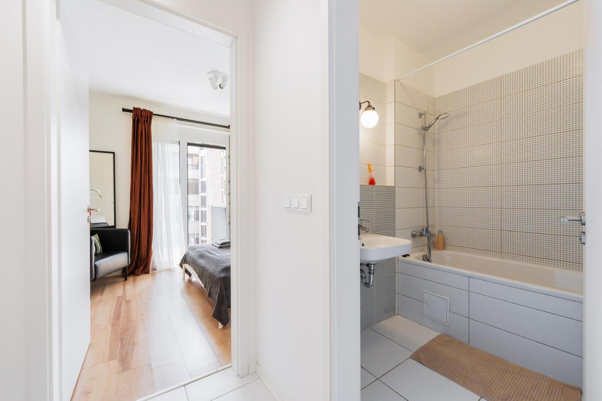 Brand New Modern Apartment-2 Rooms-Balcony-Garage Budapeste Exterior foto
